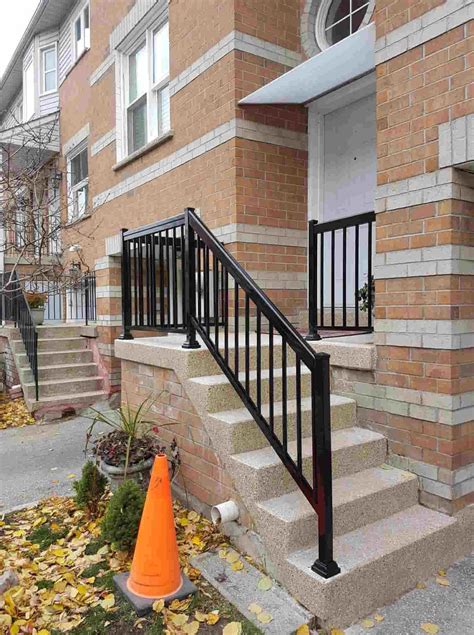 residential aluminum handrail systems